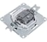 Розетка TV Systeme Electric AtlasDesign Сталь проходная 4DB, механизм SE ATN000992 6