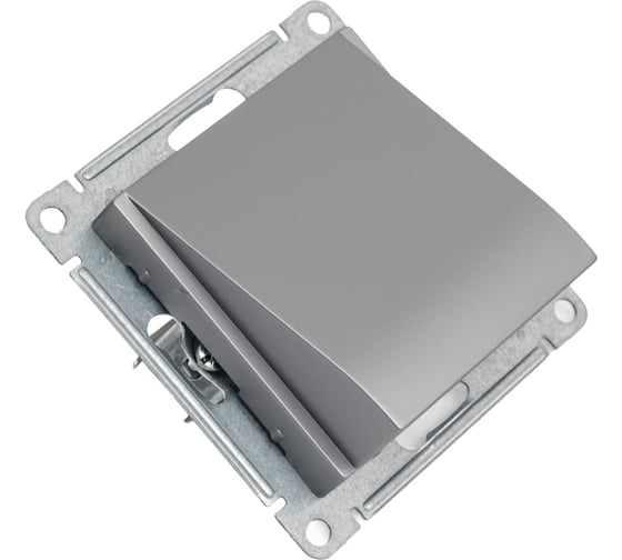 Вывод кабеля Systeme Electric AtlasDesign Сталь механизм SE ATN000999
