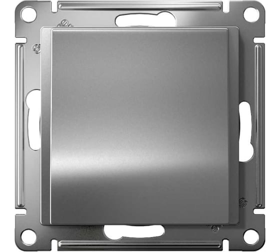 Вывод кабеля Systeme Electric AtlasDesign Сталь механизм SE ATN000999