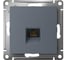 Розетка компьютерная Systeme Electric AtlasDesign, RJ45, кат. 6A, механизм, Грифель ATN000786 2
