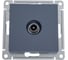 Розетка TV Systeme Electric AtlasDesign Грифель оконечная 1DB, механизм SE ATN000791 1