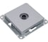 Розетка TV Systeme Electric AtlasDesign Алюминий проходная 4DB, механизм SE ATN000392 2