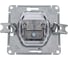 Розетка TV Systeme Electric AtlasDesign Алюминий проходная 4DB, механизм SE ATN000392 3