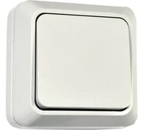 1 клавишный выключатель Econ Астра 10А белый 1101