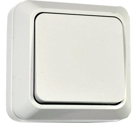 1 клавишный выключатель Econ Астра 10А белый 1101