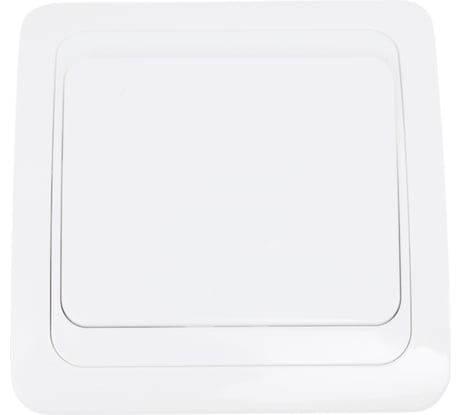 1 клавишный выключатель Econ Мимоза 10А белый 2101