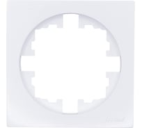 Рамка 1-ая б/вст белая (упаковка 20 шт) Lezard OSEN, шт 743-0200-146