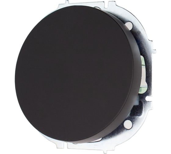 Выключатель чёрный бархат (упаковка 10 шт) Lezard OSEN 743-4288-100