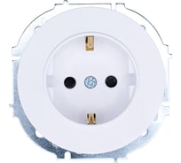 Розетка с защитой от детей ПБТ Lezard OSEN белая 743-0288-124B