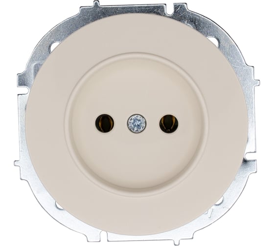 Розетка б/з ПБТ (упаковка 10 шт) Lezard OSEN слоновая кость 743-9088-121B