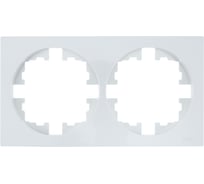 Рамка 2-ая б/вст белая (упаковка 10 шт) Lezard OSEN 743-0200-147