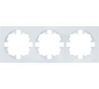 Рамка 3-ая б/вст белая (упаковка 10 шт) Lezard OSEN 743-0200-148