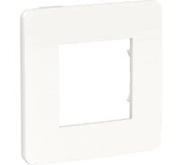 1-ая рамка Systeme Electric Unica Studio Белая/Белая SE NU280218