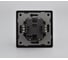 Клавишный выключатель с индикацией ALTECH ENCORE 1SIB скрытого монтажа черный в сборе 07444 3