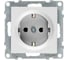 Силовая розетка Legrand SUNO 2К+З 16А 250В, винтовые зажимы, алюминий 721325 1