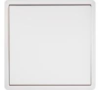 1 клавишный выключатель ENCORE скрытого монтажа белый в сборе ALTECH 1SW 07437