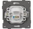 1-местная компьютерная розетка ALTECH ENCORE 1SPCW скрытого монтажа белая cat6 10Gb механизм 07348 3