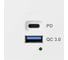 Розетка модульная высокоскоростная Экопласт USB 45х45мм (Type А+С), протоколы QC 3.0, PD, 20 Вт. (бел.) LK45 858104 2