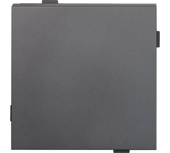 Механизм 1 клавишного выключателя ALTECH ENCORE 1SG скрытого монтажа, графит 07380 1