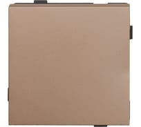 Механизм 1 клавишного выключателя ALTECH ENCORE 1SY скрытого монтажа, шампань 07389