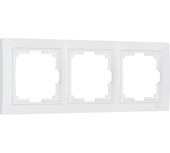 Рамка на 3 поста WERKEL W0032001 (белый, basic) a051299