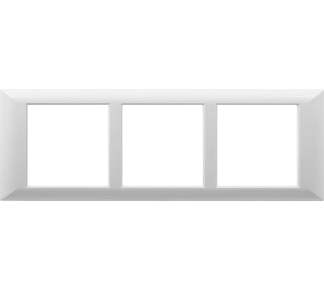 Рамка-суппорт DKC 6 модуля Avanti для In-liner Front белая 4400916