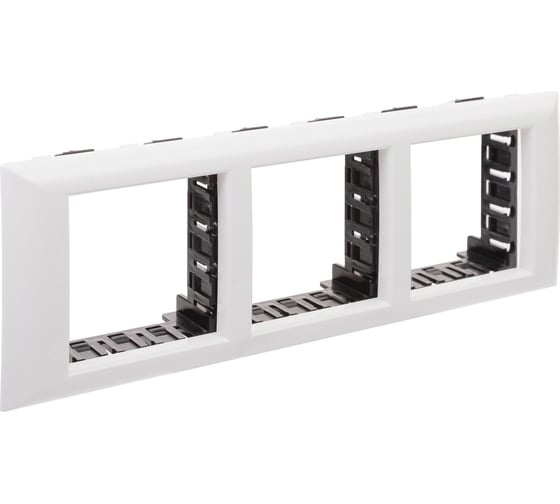Рамка-суппорт DKC 6 модуля Avanti для In-liner Front белая 4400916