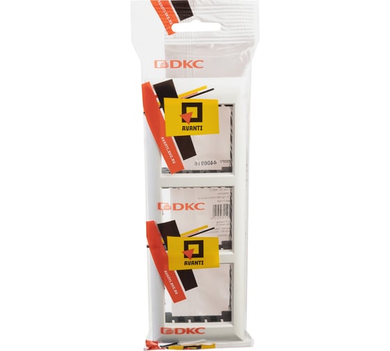 Рамка-суппорт DKC 6 модуля Avanti для In-liner Front белая 4400916