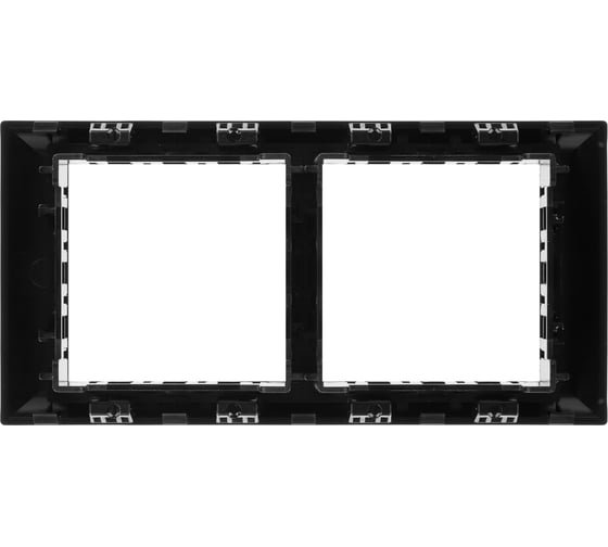 Рамка-суппорт DKC 4 модуля Avanti для In-liner Front черная 4402914