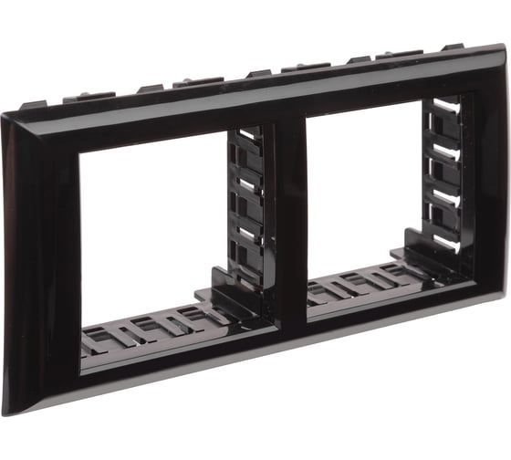 Рамка-суппорт DKC 4 модуля Avanti для In-liner Front черная 4402914