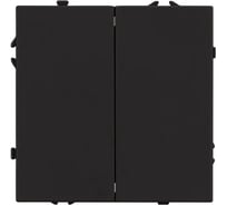 Механизм выключателя двухклавишный непроходной Arlight SWT-NOBE-MK02-SFPL-GD 1шт 054253