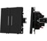 Механизм выключателя двухклавишный проходной Arlight LED SWT-NOBE-MKP2-SFPL-L-BK 1шт 054267 2
