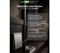 3 клавишный выключатель ALTECH ENCORE 3SG скрытого монтажа графит механизм 07387 7