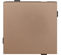 1 клавишный перекрестный выключатель ALTECH ENCORE 1СSY скрытого монтажа шампань механизм 07391