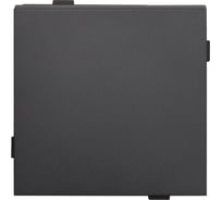 1 клавишный перекрестный выключатель ALTECH ENCORE 1СSG скрытого монтажа графит механизм 07382