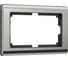 Рамка для двойной розетки WERKEL W0081602 Metallic глянцевый никель a051003 1