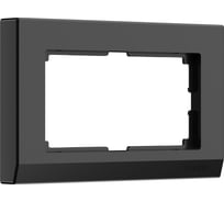 Рамка для двойной розетки WERKEL W0081808 Stark черный a050921