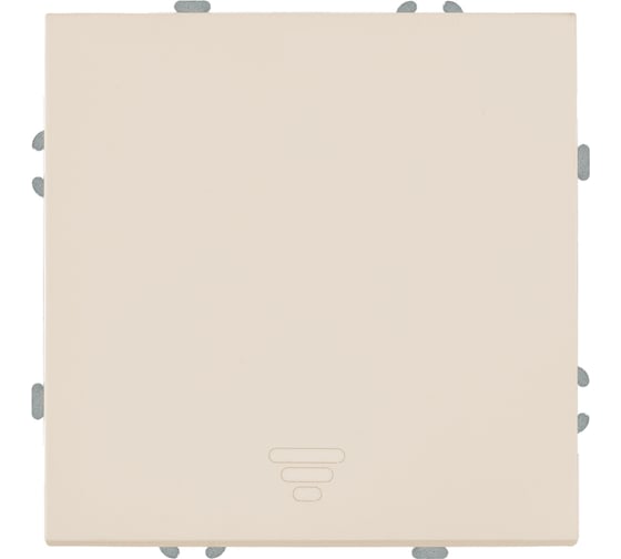 Механизм выключателя STEKKER 1-клавишный самовозвратный, 250В, 10А, серия Эмили, RSW10-5112-08, кашемир, soft touch, 50364 1