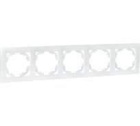 Рамка EKF Валенсия 5-местная жемчуг EWM-G-305-50