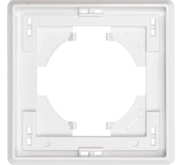 Одноместная рамка ALTECH ENCORE 1PW белая 07407
