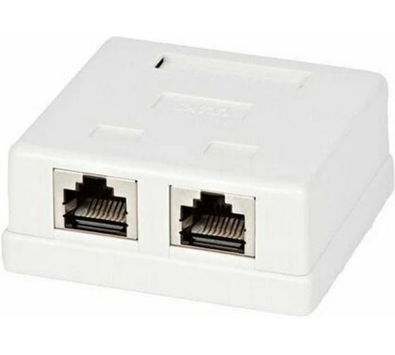 Компьютерная розетка Pro Legend RJ-45, 2 порта, накладная PL1260-2 1