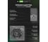 Одноместная силовая розетка ALTECH ENCORE 1SG IP44 скрытого монтажа с крышкой, заземлением и шторками графит механизм 07352 9
