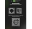 Одноместная USB/TYPE-C розетка ALTECH ENCORE 1SUCG скрытого монтажа с заземлением и шторками графит механизм 07353 9