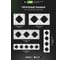 Рамка ALTECH 4 местная ENCORE 4PW белая 07410 5