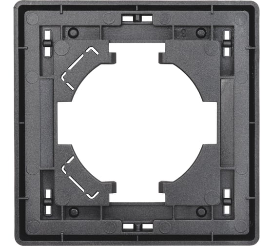 Рамка ALTECH 1 местная ENCORE 1PG графит 07412 1