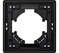 Рамка ALTECH 1 местная ENCORE 1PВ черная 07422