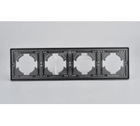 Рамка ALTECH 4 местная ENCORE 4PG графит 07415