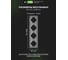 Рамка ALTECH 4 местная ENCORE 4PG графит 07415 4
