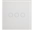 Сенсорный выключатель SMARTBUY трехклавишный, белый SBE-e1w-10-SW3-0 2