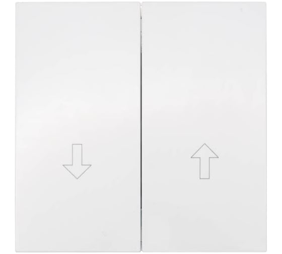 Выключатель для жалюзи Lezard ZIMA белый 704-0288-110QC 1